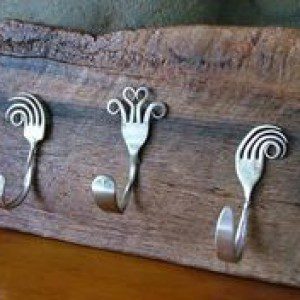 old forks into hooks